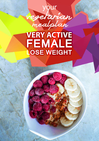 Vegetarian Very Active Female - Lose Weight